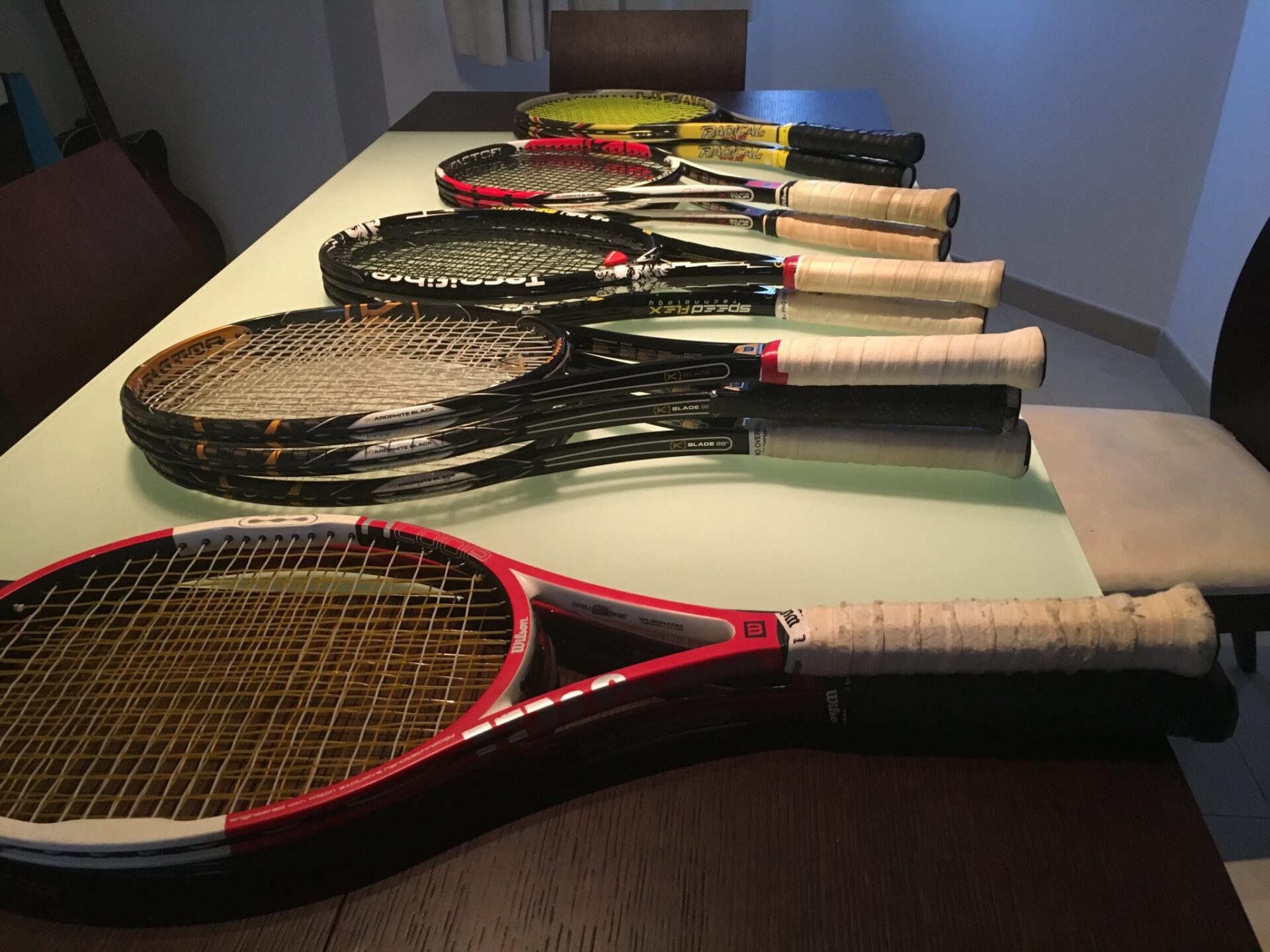 3本セット TTベンデッタ/k-six one/プロスタッフ tour DB Found my Holy Grail - Wilson Pro Staff Tour DB 95 aka Pro