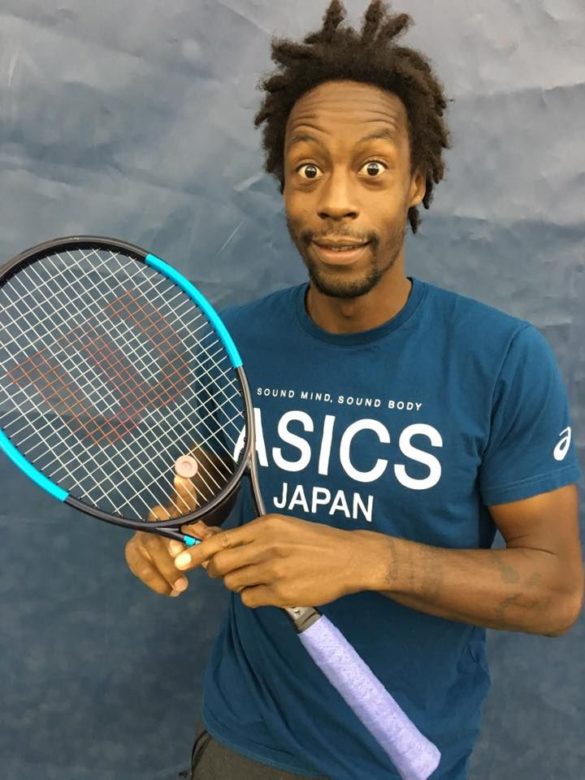Gael Monfils Tennis Racquet - Tennisnerd.net What racquet does Monfils use?