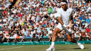 Watching grass court tennis live