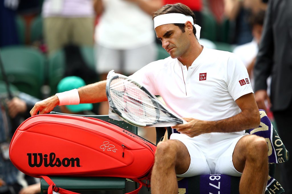 Wimbledon 2018 Round 2 Update - Federer's new bag