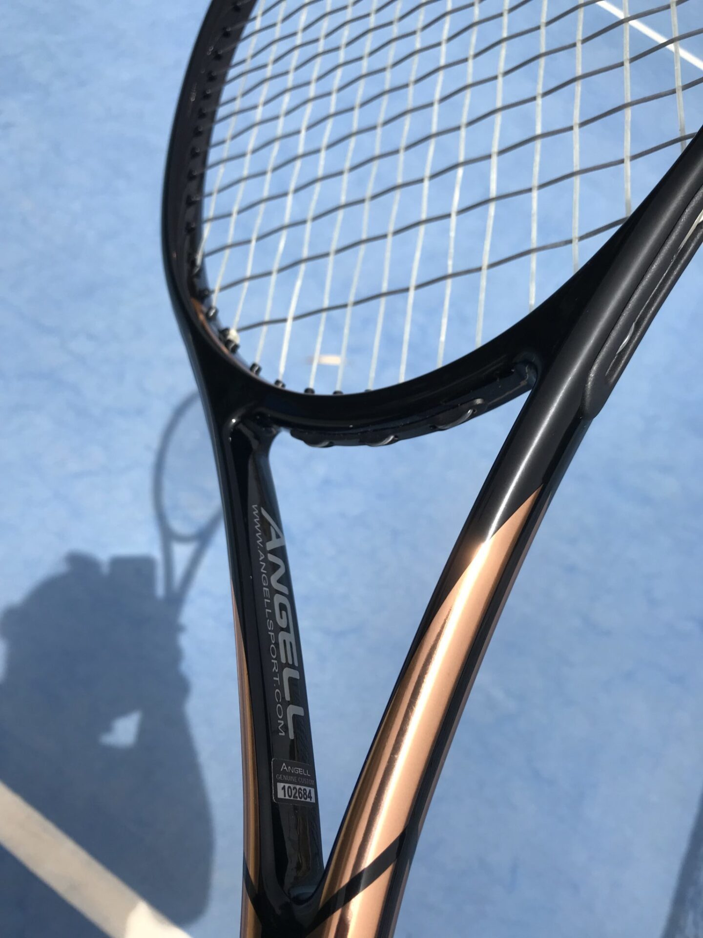 ANGELL custom 95 ナチュラルハイブリッド張り ANGELL custom 95 ナチュラルハイブリッド張り - メルカリ