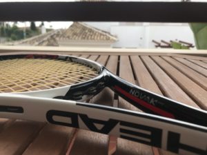 Novak Djokovic's actual racquet - PT113B