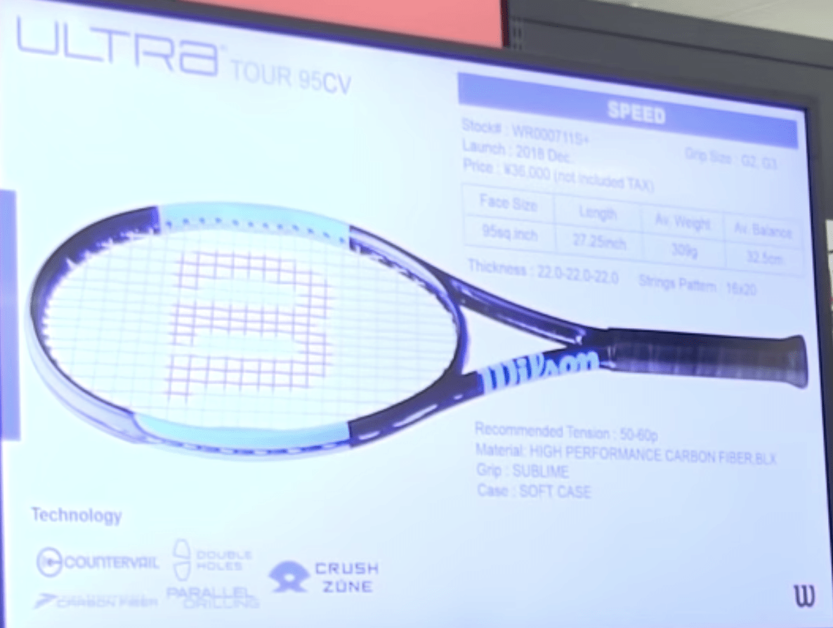 Wilson Ultra Tour CV 95 Racquet Preview - new racquet from Wilson