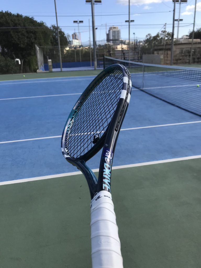 Fabio Fognini's actual racquet specs