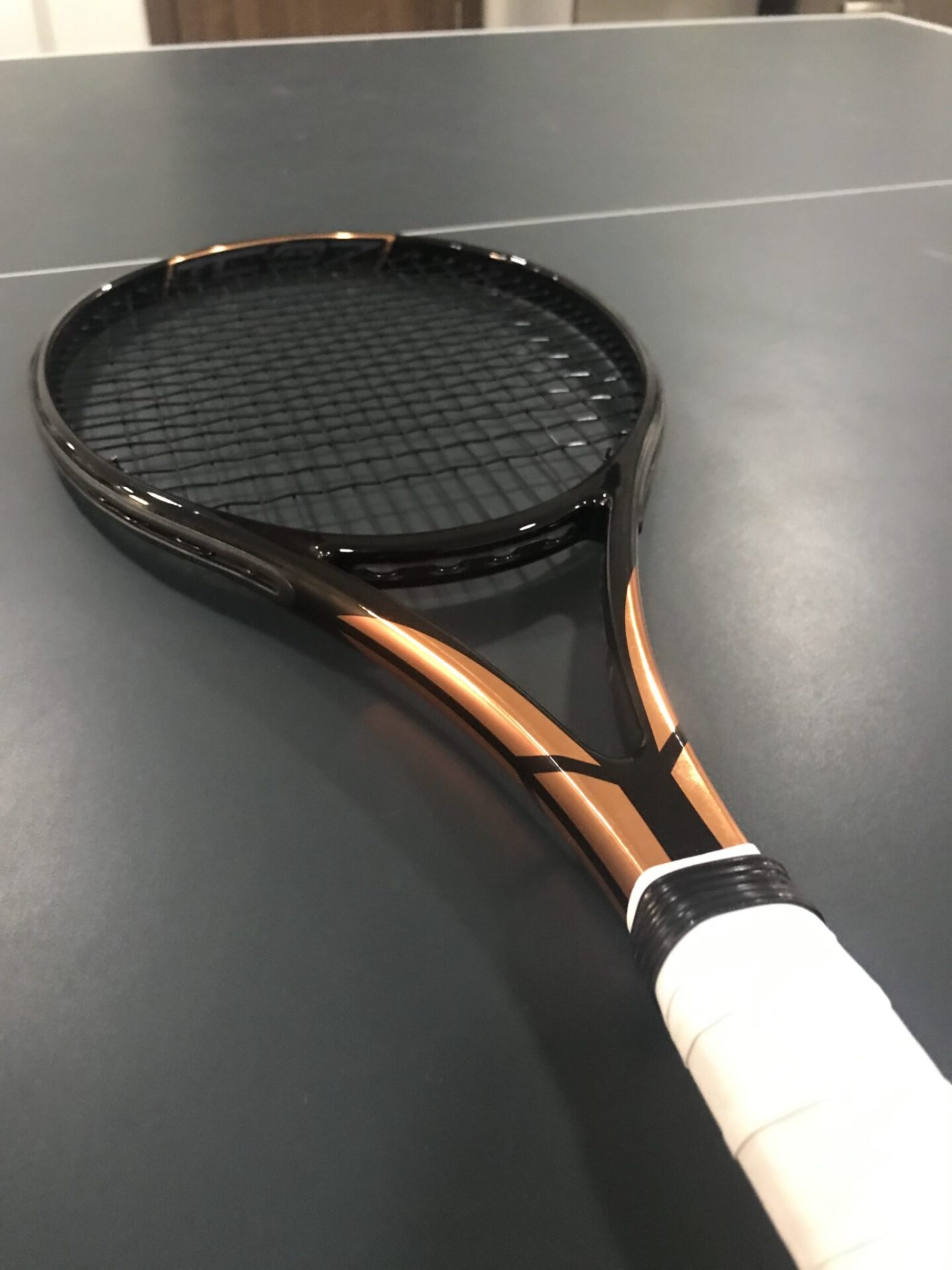 ラケット Angell CUSTOM V3 TC100 Angell Custom TC 100 Racquet Review - YouTube