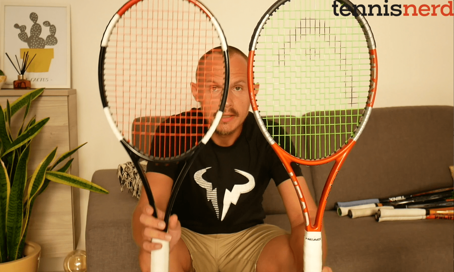 Different types of tennis racquets - A Tennisnerd Vlog