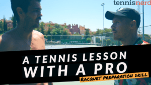 Racquet Preparation Drill