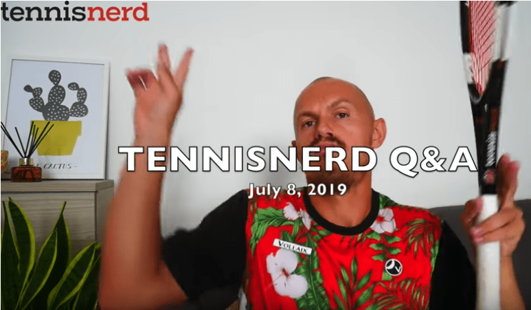 Tennisnerd vlog - Questions about tennis racquets and strings