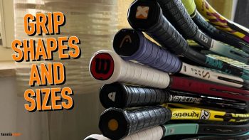 Racket Variations Racquet grip shapes and sizes - Tennisnerd.net