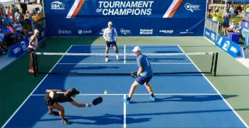 Pickleball match