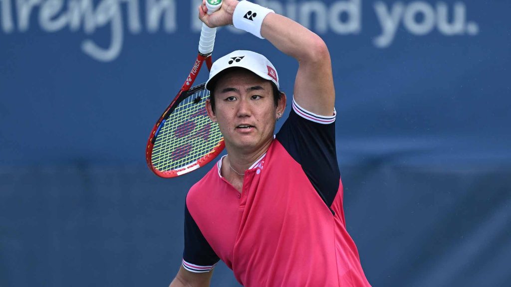 Yoshihito Nishioka's racquet - Tennisnerd.net