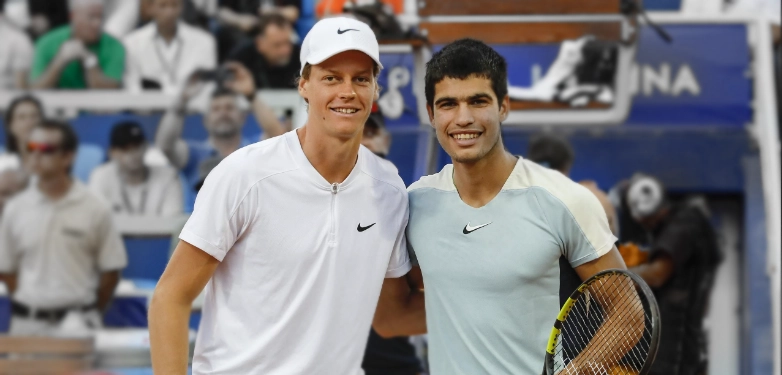 Sinner v Alcaraz tennis