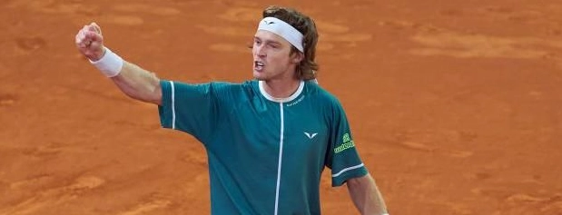 rublev madrid win