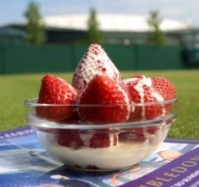 strawberries wimbledon
