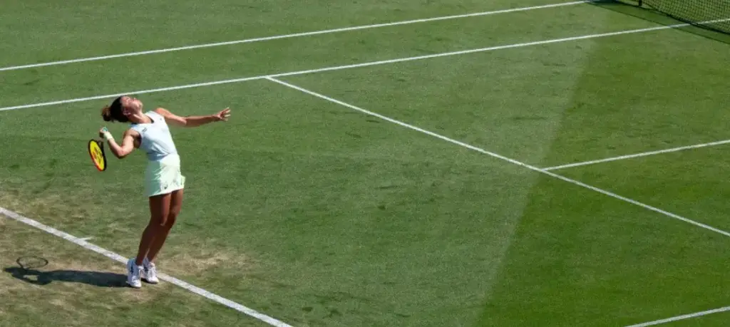 Jasmine Paolini on grass