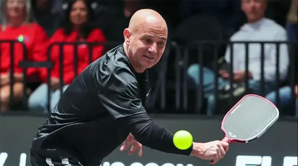 Andre Agassi Set for Professional Pickleball Debut