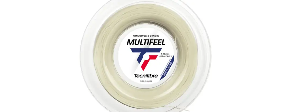 Tecnifibre Multifeel strings: Premium Comfort + Easy Power for Developing Players