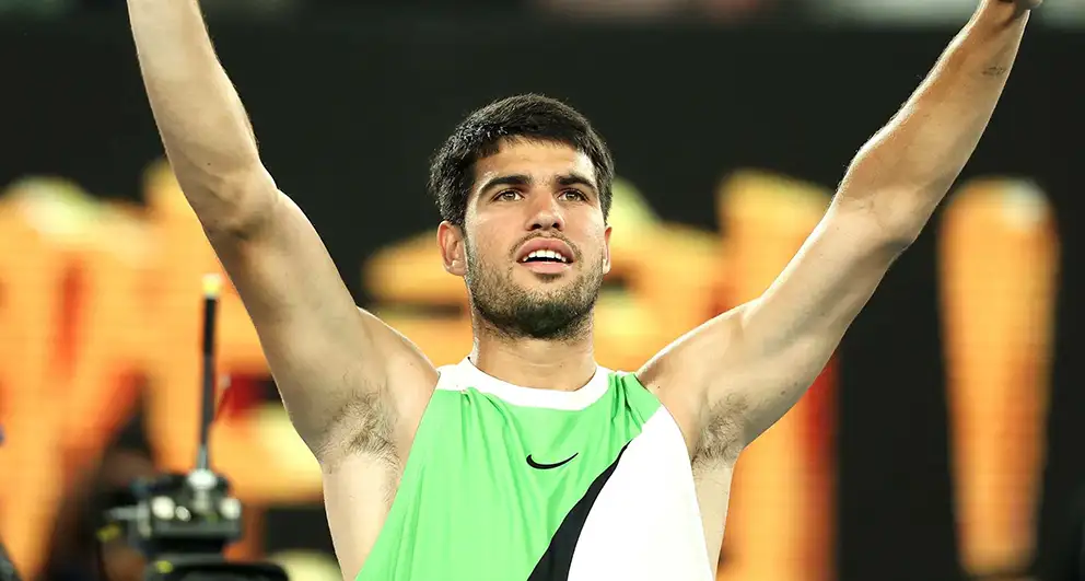 Alcaraz the 2026 Australian Open champion, completed Career Grand Slam