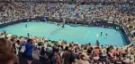 seats in tennis stadium