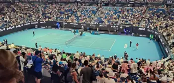 seats in tennis stadium