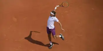 stefanos tsitsipas clay backhand