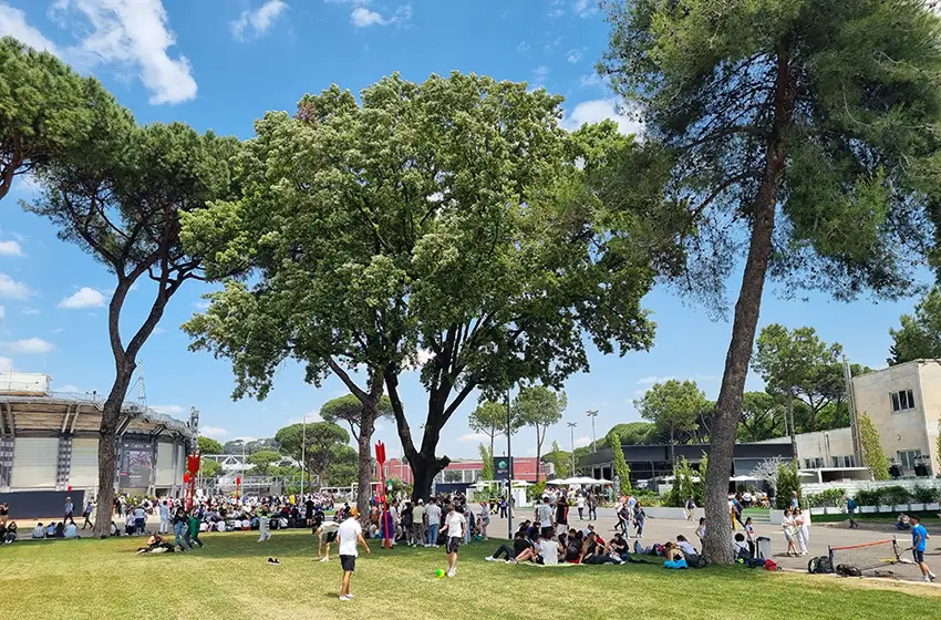 outside grounds atp rome masters