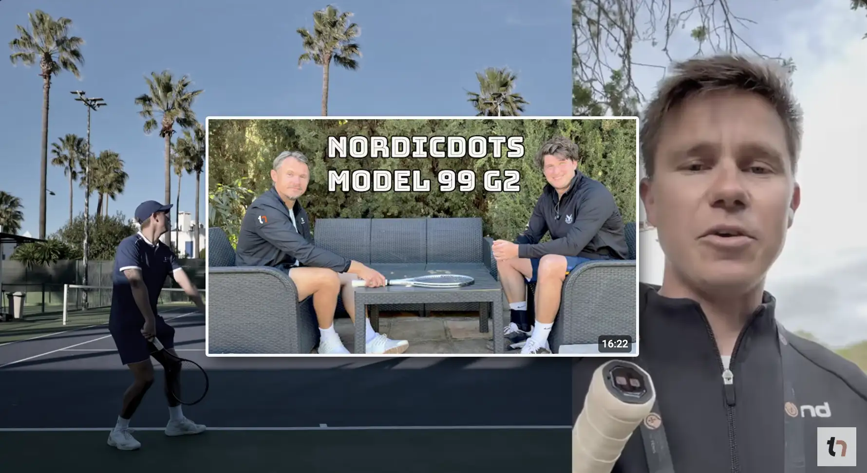 Nordicdots Model 99 G2 Review - their most refined racquet