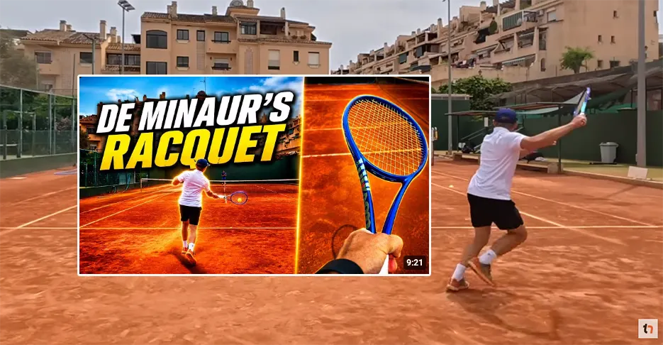 de minaur racket