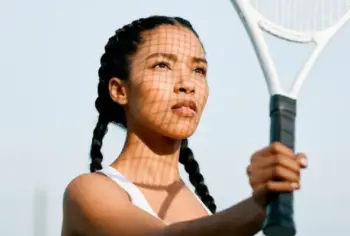 tennis sun