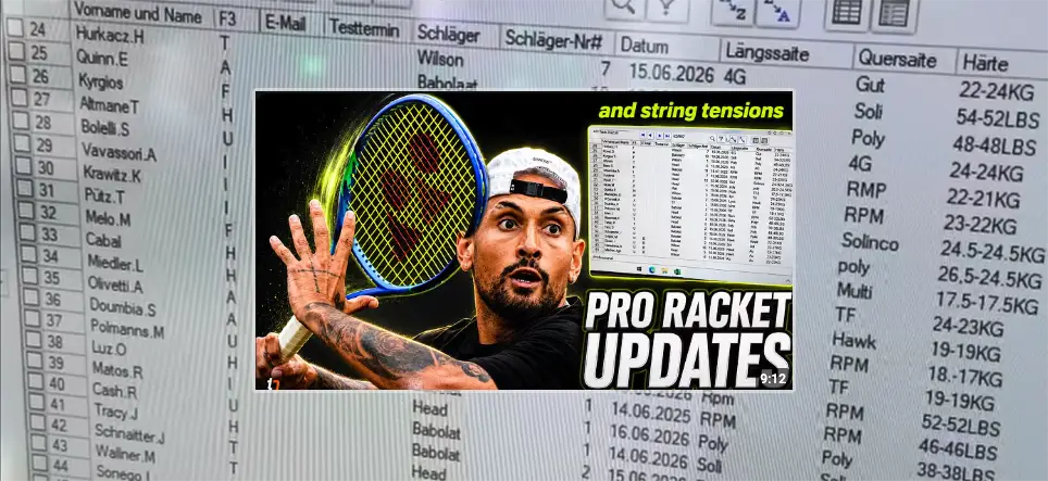 racket video update