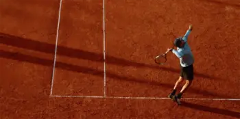 tennis clay sun