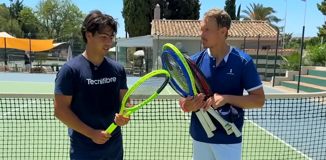 testing rackets