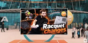 racquet changes video